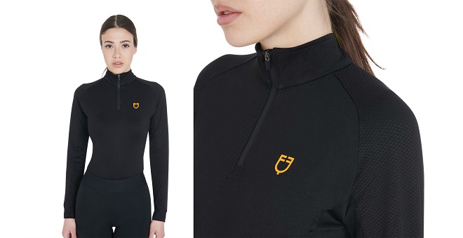 MAGLIA TECNICA DONNA EQUESTRO MANICA LUNGA Felpe e Pile 